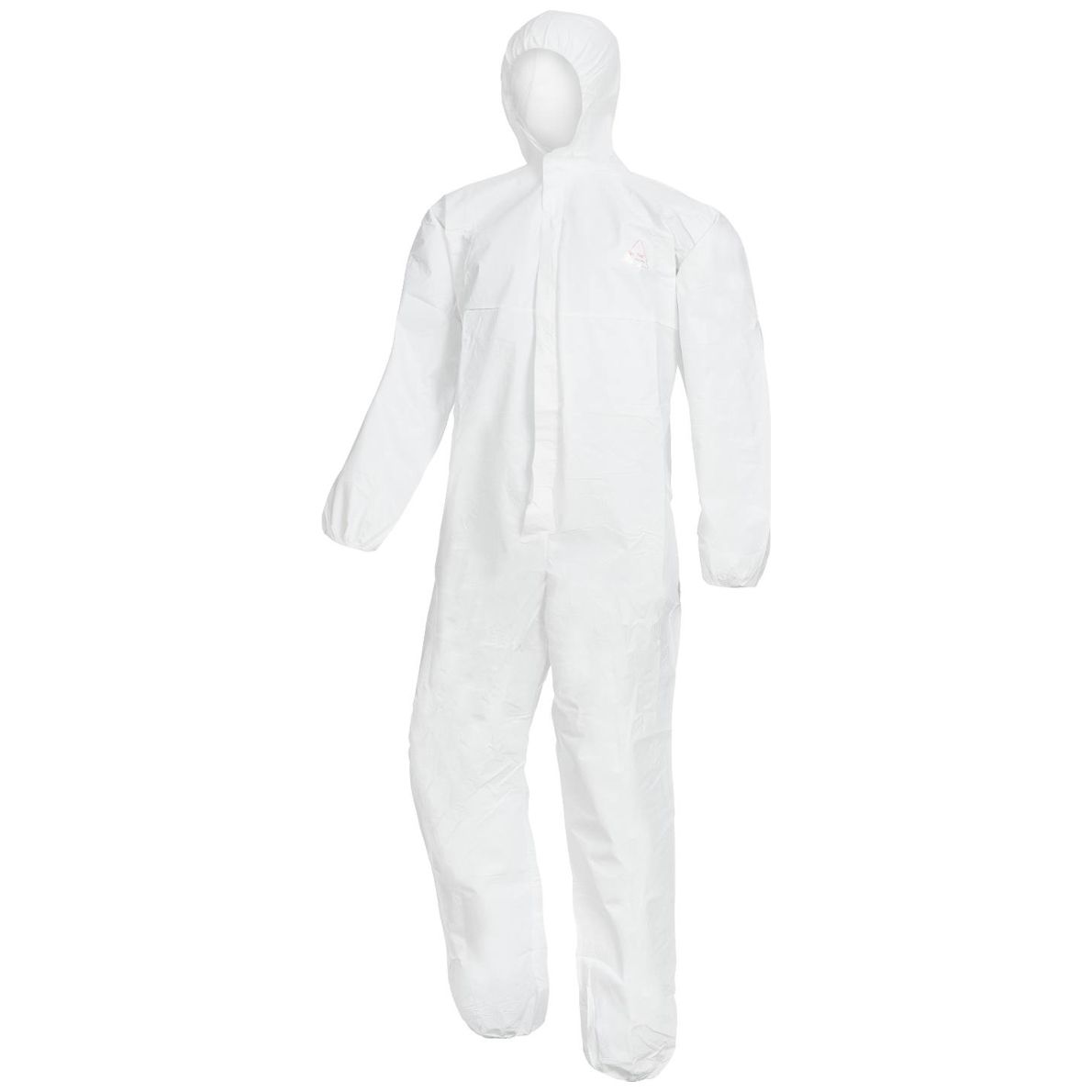Einweg Schutzanzug weiß Kapuze Papier Anzug Maler Schutz Overall Anzug 1pc 