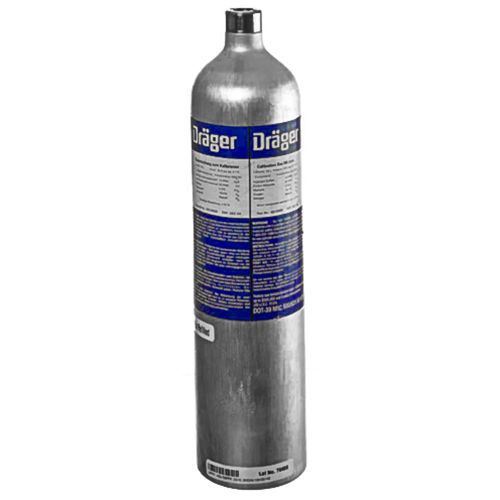 Dräger Gasflasche 112 L - Kohlenstoffmonoxid - CO, 100 ppm in N2