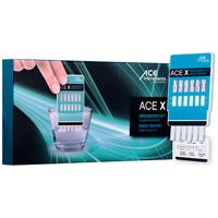 ACE X drug test kit (2 tests for the determination of 6 different drug types each)