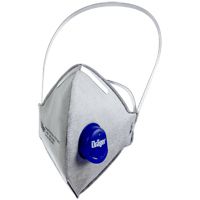 ABVERKAUF: Dräger X-Plore 1720VO FFP2-Maske - Einweg-Staubschutzmaske mit Ventil & Geruchsfilter - EN 149 - gg.