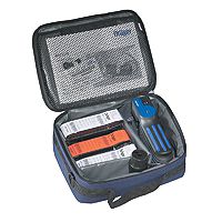 Dräger nylon carrying case, blue - WITHOUT CONTENT -