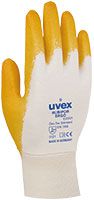 ABVERKAUF: uvex Safety rubipor ergo 2001, Präzisions-Schutzhandschuh für trockene Bereiche, Größe 08/M