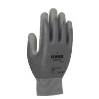 ABVERKAUF: Uvex Montage-Schutzhandschuh unipur 6631, Polyurethan-Beschichtung, Farbe: grau