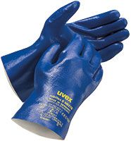 ABVERKAUF: uvex Safety rubiflex NB 27 B, Allround-Chemikalienschutzhandschuh aus NBR, Größe 11
