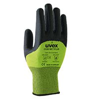 ABVERKAUF: uvex Safety C500 wet plus, Schnittschutzhandschuhe für nasse Oberflächen, Größe 07 bis 11