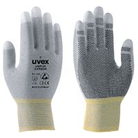 ABVERKAUF: uvex Safety unipur carbon, ESD-Handschuh für die Präzisionsmontage elektr. Bauteile, Größe 07/S