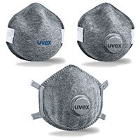 uvex silv-Air pro Cup Style, Vorgeformte Staubschutzmaske, FFP1/2/3 NR D, optional m. Geruchsfilter