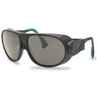 uvex Schweißerschutzbrille futura 9180, schwarz/grün, Scheibe: Grau, Schweißerschutz: 1,7