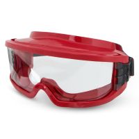 Uvex Arbeitsschutz- Vollsichtbrille 9301 ultravision, rot, Scheibe: farblos, Schutz: 2-1,2, gasdicht