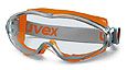 Uvex Ersatzscheibe für Uvex Vollsichtbrille 9302 ultrasonic, Scheibenfarbe: grau, Schutz: 5-2,5