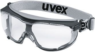 Uvex Bikerbrille / Arbeitsschutz-Vollsichtbrille 9307 carbonvision, Scheibe aus Polycarbonat