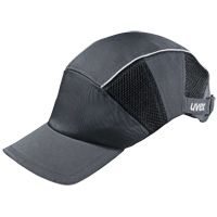 uvex u-cap premium armadillo Anstoßkappe - Komfortable Schutzkappe mit langem Schirm - für Bau & Industrie - EN 812