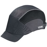 uvex u-cap premium u-style Anstoßkappe - Komfortable Schutzkappe mit kurzem Schirm - für Bau & Industrie - EN 812