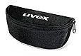 Uvex Textiletui / Brillenetui, Farbe: schwarz