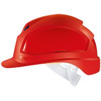 uvex pheos B Bauhelm - Robuster Schutzhelm für Bau & Industrie - EN 397 - Rot