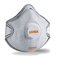 ABVERKAUF: uvex silv-Air 2220 Staubmaske - FFP2-Staubschutzmaske - Atemmaske mit Ventil & Geruchsfilter