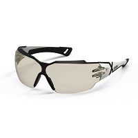 uvex pheos cx2 supravision excellence Arbeitsbrille - EN 166 & 172 - Weiß-Schwarz/CBR65