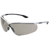 uvex sportstyle 9193 Schutzbrille - kratz- & beschlagfest dank supravision extreme - EN 166/172 - Weiß-Schwarz/Getönt