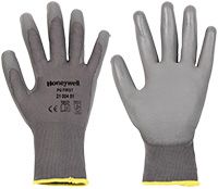 ABVERKAUF: Honeywell Handschuh PU First Grey Gr. 8