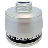 Ekastu Atemschutzfilter Serie 500 Dirin, Gasfilter 60 CO P3 R D