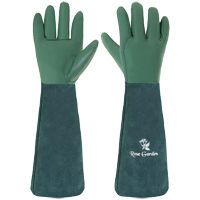 ACE Rose Garden Arbeitshandschuhe - extra-lange Garten-Handschuhe für die Arbeit - 08/M (1er Pack)