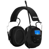 Sahaga WOLF Headset PRO - Gen 2.0 Kapsel-Gehörschutz mit Radio & Bluetooth - EN 352 - Elektronischer Gehörschützer