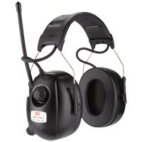 3M Peltor DAB+ FM-Radio-Kapselgehörschützer - Taktischer Gehörschutz - Schwarz