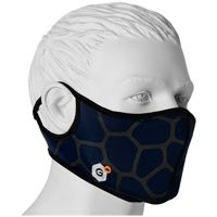 ACE Mund-Nasen-Schutz & 10 Filter - Medizinische Mehrweg-Mundschutzmaske - EN 14683 - mit Gummiband oder Nackenband