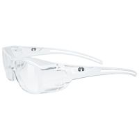Hellberg Xenon Vollsicht-Schutzbrille - Überbrille für Brillenträger - kratz- & beschlagfest - EN 166 - Klar