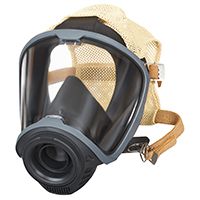 MSA full face mask G1, helmet combi. w. neck protection, APEC lens, PS-MaXX connection, S