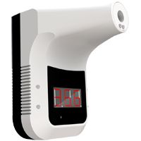 ABVERKAUF: V1 Kontaktloses Temperatur-Thermometer - Perfekt zur Kontrolle - Weiß