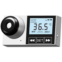 ACE ECT-1000 Infrarot-Thermometer - zur Wandmontage - digital & kontaktlos Temperaturen messen - deutsche Version (°C)