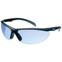 MSA Perspecta 1320 Schutzbrille - kratz- & beschlagfest dank Sightgard-Beschichtung - EN 166/172 - Schwarz/Blau