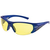 MSA Alternator Schutzbrille - kratz- & beschlagfest dank Sightgard-Beschichtung - EN 166/170 - Blau/Gelb