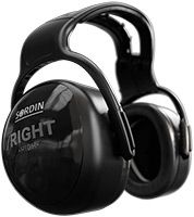 Sordin left/RIGHT high Kapsel-Gehörschutz - Ohrenschützer mit 33 dB SNR - passiver Gehörschützer für die Arbeit