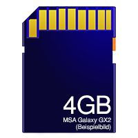 MSA 4GB SD-/SDHC-Speicherkarte für Prüf- und Kalibrierstation Galaxy GX2