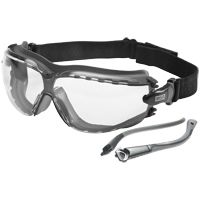 MSA Altimeter Vollsicht-Schutzbrille - für Brillenträger - kratz- & beschlagfest - EN 166 - Schwarz/Klar