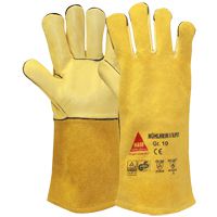 Hase Safety MÜHLHEIM II-SUPER, Lined cowhide leather welding glove