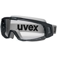 uvex u-sonic 9308 Schutzbrille - kratz- & beschlagfest dank supravision plus - EN 166/170 - Grau/Klar