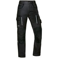 uvex tune-up work trousers for women - Cargo trousers for work - 35% cotton - Black - 34