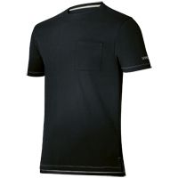 uvex tune-up Arbeitsshirt für Männer - T-Shirt für die Arbeit - 50% Baumwolle - Schwarz - XXL