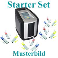 Starter-Set: Dräger DrugTest 5000 inkl. 12 Test-Kassetten (=240 Tests: AMP, BZO, MET, COC, THC, OPI)