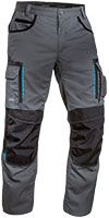 uvex tune-up men's work trousers long - Men's cargo trousers with CORDURA for work - 35% cotton