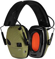 ACE Alpha Kapsel-Gehörschutz - aktive Ohrenschützer für Arbeit/Jagd/Schießsport - EN 352 - Grün