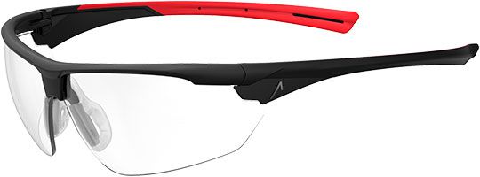 ACE Evo Arbeits-Brille - beschlagfeste & taktische Schutzbrille - für die Arbeit & für Airsoft, Paintball etc. - EN 166 - Klar