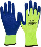 ACE Frost 3 Paar Schutzhandschuhe - Winter-Arbeits-Handschuhe gegen Kälte - wasserdicht beschichtet