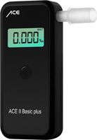 Alkoholtester ACE II Basic plus mit elektrochemischem Sensor + 25 Mundstücke & Kalibriergutschein