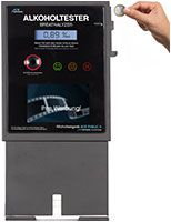 Gastronomy breathalyser ACE Public series, with or without video frame