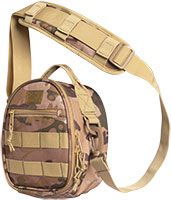 ACE Schakal Gehörschützer-Tasche - Tragetasche kompatibel mit Kapsel-Gehörschutz von Sordin, Howard Leight uvm. - Camouflage