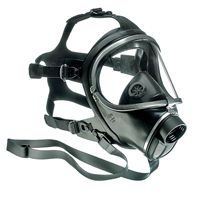 Dräger full face mask X-Plore 6530 made of EPDM with polycarbonate lens, black with stainless steel frame, Rd40 (EN 148-1)